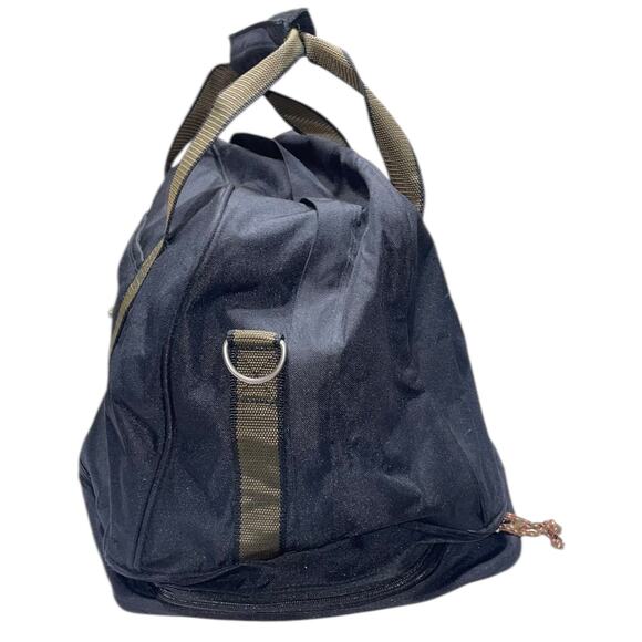 ATHALON Black Duffel Carryall Weekender Overnigt Bag - Picture 4 of 7